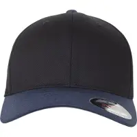 Flexfit Cap Wooly Combed 2-tone Svart S-M Man