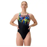 Speedo Fl Placement Printed Powerback Baddräkt