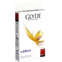 Glyde Ultra Wildberry Kondomer 10 Enheter