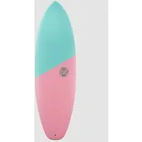 Light Hybrid - Epoxy - Future Surfbräda pink/mint, 6'4