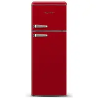 Eta Storio ETA253490030E kyl-frys 215 liter klass E 55,2 cm, röd
