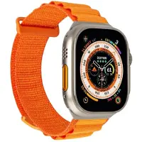 Puro EXTREME - Slinga för smart klocka - 144 - 220 mm - pulse orange - för Apple Watch Ultra