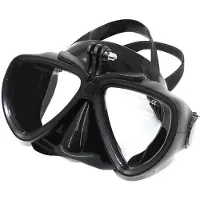 Telesin dykmask med avtagbart fäste för actionkameror
