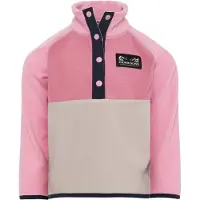 Didriksons Kids' Monte Half Button 5 Heather Pink