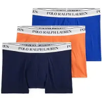 Ralph Lauren Boxershorts 'Classic' blå / marinblå / orange / vit