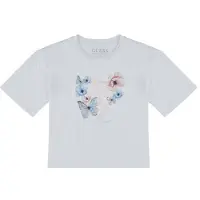 GUESS T-shirts med korta ärmar MIDI SS T SHIRT flickor - Vit - 10 ans