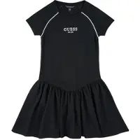 GUESS Kortklänningar LENZING STRETCH PUNTO flickor - Svart - 14 ans