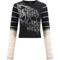 Ed Hardy T-shirt 'Spectrum Skull' svart