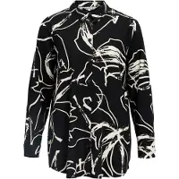 Object Blus 'OBJSANNE' ecru / svart