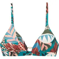 Buffalo Bikiniöverdel aqua / persika / mörkröd / off-white