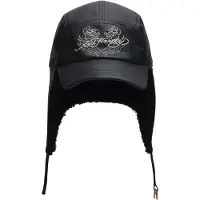Ed Hardy Mössa 'Rose Aviation' svart