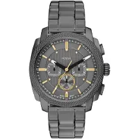 Fossil Analog klocka guld / silvergrå / svart / vit