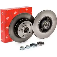 TRW Bromsskiva DF6182BS bak, full, 1 Stycke