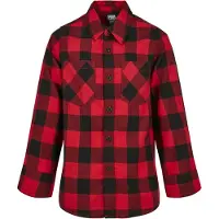 Urban Classics Checked Flanell Skjorta Med Långa ärmar