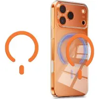 Tech-Protect MMP-200 universell magnetring – kompatibel med MagSafe – Cosmic Orange