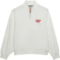 Superdry Heritage Terry Tröja Med Halv Dragkedja