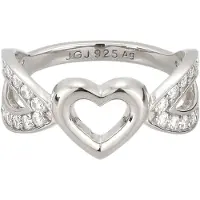 Elli Ring 'Heart' silver