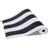 Vevor självhäftande tapet, 45 cm x 15 m, svartvit, modern, geometrisk, vattentät, självhäftande, lätt att rengöra, väggdekorativ vinylrulle för sovrum, kök, kontor, badrum