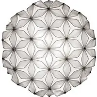 Slamp Taklampor , C'EST LA VIE, dimbara, Svart, Vardagsrum, Plast, Design