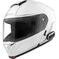 Sena Outrush 2 Smart Mesh Fällbar Hjälm Vit L Unisex hvid