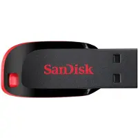 SanDisk Cruzer Blade USB-minne 16 GB Svart SDCZ50-016G-B35 USB 2.0