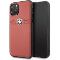 Ferrari FEOBAHCN58RE iPhone 11 Pro 5,8" röd/röd hård väska Off Track Leather