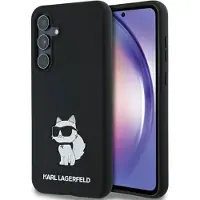 Karl Lagerfeld Silikon Choupette fodral för Samsung Galaxy A35 - svart