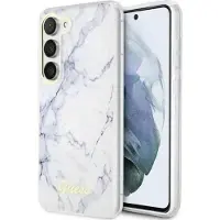 GUESS GUHCS23MPCUMAH S23+ S916 vit/vit hardcase Marmor