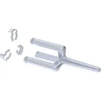 Hellermanntyton TPPexpand3.7_Prong Reservdorn Silver Metall Innehåll: 1 st