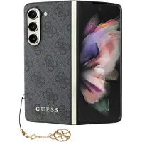 GUESS Samsung Galaxy Z Fold5 4G Charms Collection Hybrid Skal - Grå