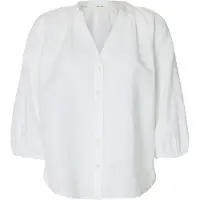Selected Cleo-alberta Linen Blend 3/4-ärmsskjorta