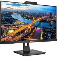 Philips 242B1H - LED-skärm - 24 - 1920 x 1080 Full HD (1080p) @ 75 Hz - IPS - 250 cd/m² - 1000:1 - 4 ms - HDMI, DVI-D, VGA, DisplayPort - högtalare - svart med struktur