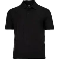 Armani Exchange för män. XM001292AF10337UC001 Polo Elegant svart (L), Casual, Bomull, Kort ärm