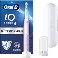 Oral-B Elektrisk tandborste - - iO Series 4 Lavendel - Magnetisk teknologi - 4 lägen - Fodral inkluderat