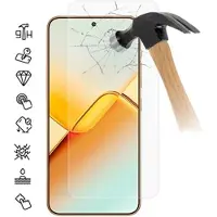 Mtp Products Honor Power2 Skärmskydd av härdat glas - 9H - Case Friendly - Genomskinlig