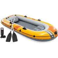 Intex CHALLENGER 3 66313NP uppblåsbar båt, 295x137x43 cm