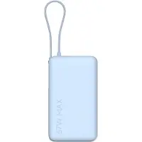 Xiaomi 67W Power Bank 10000 (Integrated Cable) - Transparent blue