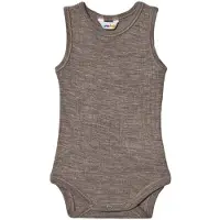 Joha Body u/ä - Ull - Brunmelerad - - 50 - Body U/Ä