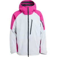 Burton - Skidjackor - M Ak Cyclic Gore-Tex Jacket Verry Berry Gray Cloud för Unisex - Storlek L - Rosa