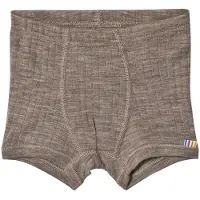 Joha Boxershorts - Ull - Brunmelerad - - 100 - Boxershorts