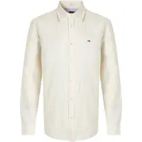 Tommy Hilfiger Dm0dm22761 Linen Skjorta Med Långa ärmar