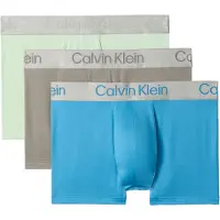 Calvin Klein 3 Pack Trunks Refined Microfibre Stretch Brushed