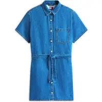 Tommy Hilfiger Skjortklänning blå denim