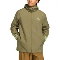 Adidas - Vandringskläder - MT 2.5L Rain Jacket Stroli Verten för Unisex - Storlek M - Grön