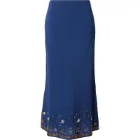 Abercrombie & Fitch Kjol 'RAMADAN' mörkblå