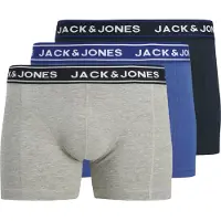 Jack & Jones Boxershorts 'JACDANNY' blå / mörkblå / gråmelerad