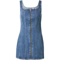 Levi's Klänning 'Seamed Zip Dress' blå denim