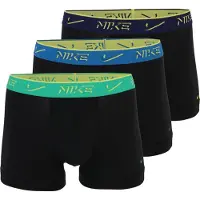 Nike Underwear Boxershorts 'Everyday' blå / mörkblå / limone / svart