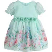 Next Klänning ljusblå / grön / mint / rosa