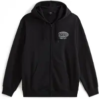Vans - Jackor - World Tour Loose Full Zip Black för UnisexBomull - Storlek S - Svart